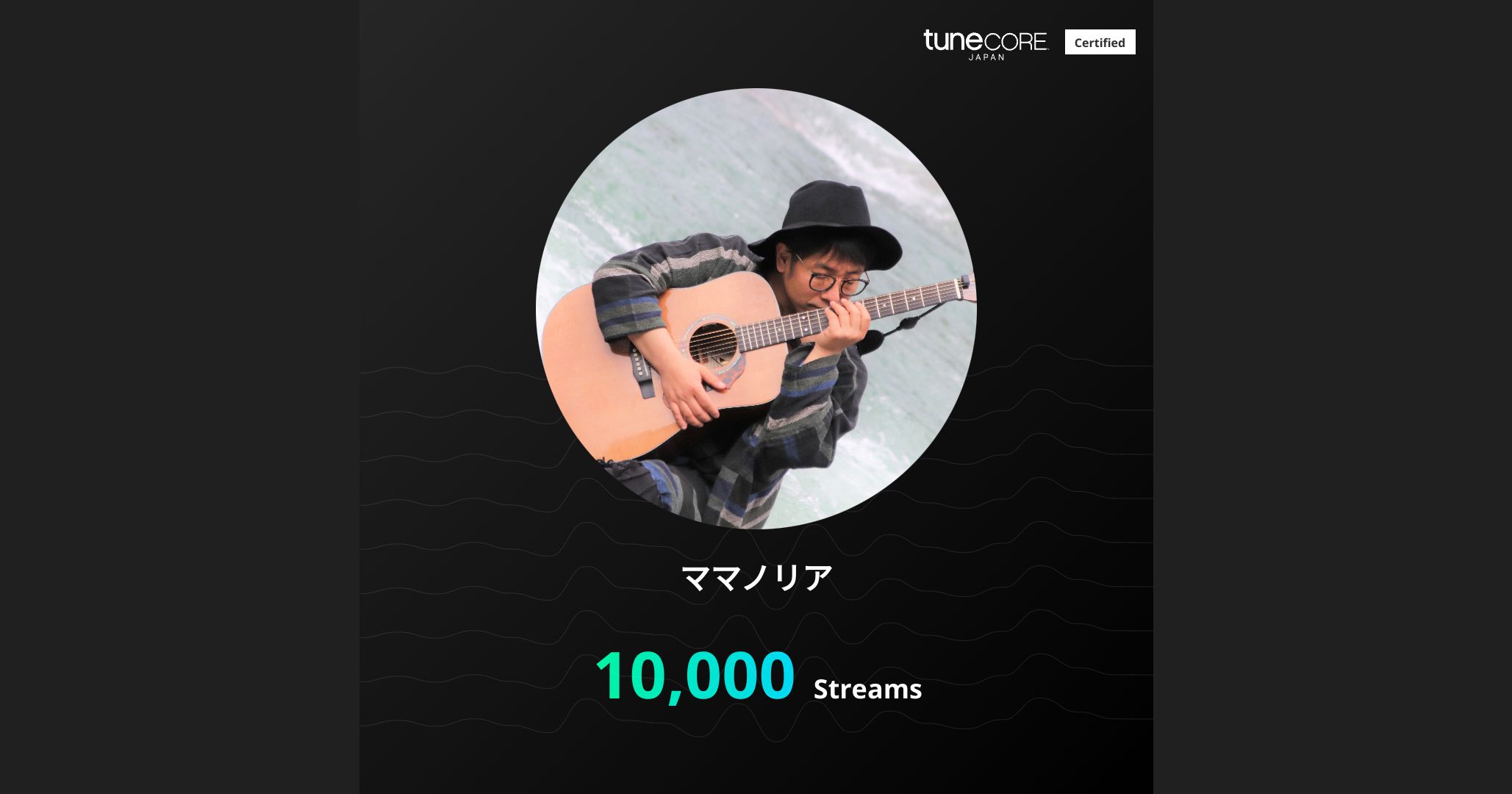 ママノリア のリリースが 10,000 再生を達成しました！ | TuneCore Japan